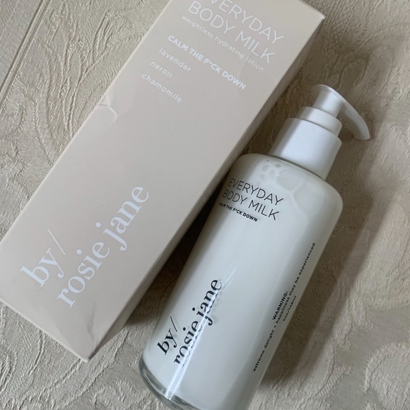 By Rosie Jane Everyday Body Milk Moisturizer Calm the F Down BNIB - Picture 1 of 10